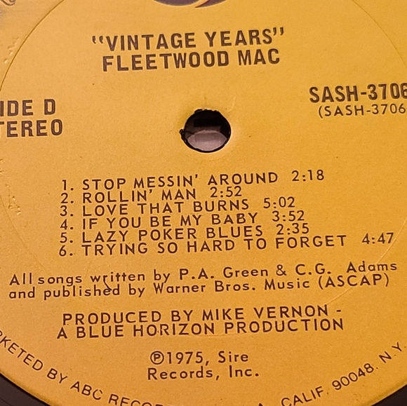 Fleetwood Mac Vintage Years 2 lps in pristine condition - Picture 3 of 14